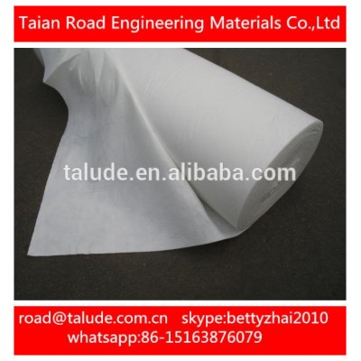 non woven fabric rolls geotextile of needle punched polyester